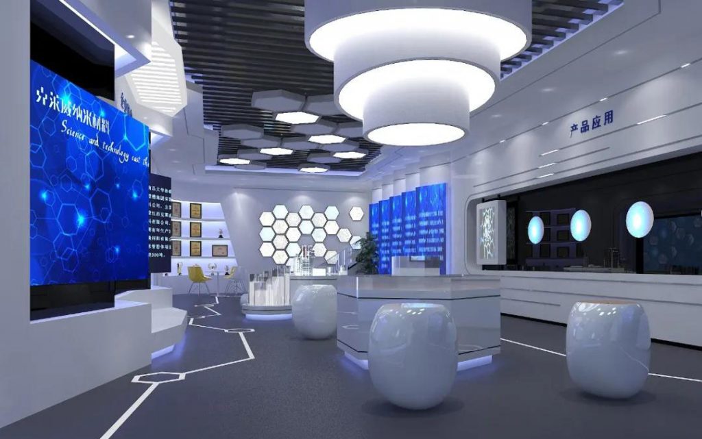 巖星建設|科技企業(yè)展廳設計插圖 巖星建設|科技企業(yè)展廳設計插圖